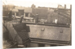 View of the roof of the house of the family Titzenthaler in Friedrichstrasse Berlin, Germany, Waldemar Titzenthaler, 1918 by Waldemar Titzenthaler