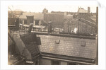 View of the roof of the house of the family Titzenthaler in Friedrichstrasse Berlin, Germany, Waldemar Titzenthaler, 1918 by Waldemar Titzenthaler