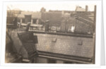 View of the roof of the house of the family Titzenthaler in Friedrichstrasse Berlin, Germany, Waldemar Titzenthaler, 1918 by Waldemar Titzenthaler
