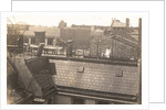 View of the roof of the house of the family Titzenthaler in Friedrichstrasse Berlin, Germany, Waldemar Titzenthaler, 1918 by Waldemar Titzenthaler