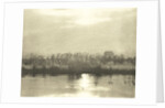 Water with cornfield by Peter Henry Emerson