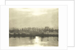 Water with cornfield by Peter Henry Emerson