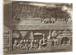 Lalitavistara relief on the main wall of the second gallery (south side) of Candi Borobudur, Magelang by Isidore van Kinsbergen