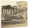 View of the Capitol with ruins of the Forum Romanum, Rome by M. Petagna