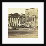 View of the Capitol with ruins of the Forum Romanum, Rome by M. Petagna
