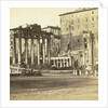 View of the Capitol with ruins of the Forum Romanum, Rome by M. Petagna