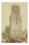 View of the Cologne Cathedral, west side, Germany by Johann Heinrich Schönscheidt