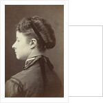 Portrait of a woman by J. Baer