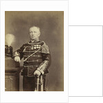 Studio Portrait of M. de Lange on Java Indonesia in his military uniform by Anonymous