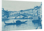 Grand Canal, Rialto bridge and gondola, Venice, Italy by Anonymous