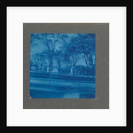 Wooden houses with trees, USA by Anonymous