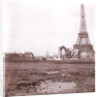 Breaking and building next to the Eiffel Tower, Paris, France by Anonymous