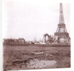 Breaking and building next to the Eiffel Tower, Paris, France by Anonymous