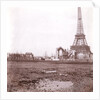 Breaking and building next to the Eiffel Tower, Paris, France by Anonymous