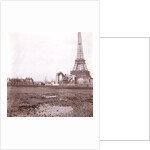 Breaking and building next to the Eiffel Tower, Paris, France by Anonymous