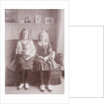 Portrait of two girls by Henry Pauw van Wieldrecht