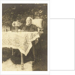 Portrait of Anna Cornelia Aletta Voombergh (1828-1913), the mother of the photographer by Henry Pauw van Wieldrecht