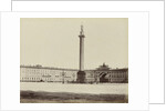 Building of the General Staff and the Alexander Column built at the Hermitage, St. Petersburg Russia by Anonymous