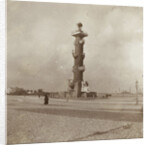 Column at the end of a bridge across the Neva in St. Petersburg, Russia by Henry Pauw van Wieldrecht