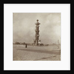 Column at the end of a bridge across the Neva in St. Petersburg, Russia by Henry Pauw van Wieldrecht