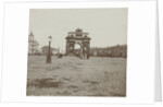 Triumphal Gate of Alexander I in Moscow, Russia by Henry Peacock Wieldrecht