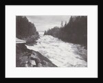 Rapids Imatra in Finland with a view of a bridge over the river by Henry Pauw van Wieldrecht