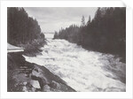 Rapids Imatra in Finland with a view of a bridge over the river by Henry Pauw van Wieldrecht