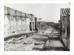 Pompeii Strada della Abbondanza, Italy by Giorgio Sommer