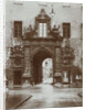 A royal gate with two small gates in the streets of Munich by Germany