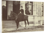 Miss Tachard on horseback in front of home Heidepark Doorn by Henry Pauw van Wieldrecht