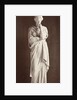 Marble statue of a woman in gown, Louis-Emile Duran Delle by Louis-Emile Durandelle