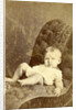 Portrait of a baby on a chair by Kameke