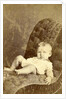 Portrait of a baby on a chair by Kameke