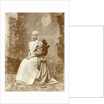 Portrait of Queen Wilhelmina in Frisian costume by Cornelis Bernardus Broersma