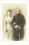 Engagement Portrait of Queen Wilhelmina and Prince Hendrik by Wegner & Mottu