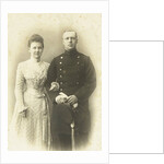 Engagement Portrait of Queen Wilhelmina and Prince Hendrik by Wegner & Mottu