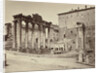 View of the Temple of Saturn in the Roman Forum, Rome, Auguste-Rosalie Bisson by Goupil & Cie