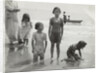 Children at Sea North Sea, the Netherlands or Germany by Anonymous