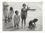 Children at Sea North Sea, the Netherlands or Germany by Anonymous