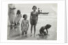 Children at Sea North Sea, the Netherlands or Germany by Anonymous