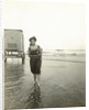 Woman at a bathing machine (North Sea), the Netherlands or Germany by Anonymous