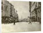 Rue Montagne de la Cour, Brussels, with the right The Old England Building, Belgium by Anonymous