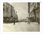 Rue Montagne de la Cour, Brussels, with the right The Old England Building, Belgium by Anonymous