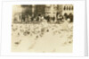 American tourists wearing pigeons in Piazza San Marco, Venice, Italy by Anonymous