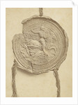 Seal of an unknown historical document, possibly referring to Charles the Bold by Maurits Verveer