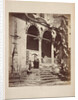 Portico van de Suleymaniye-moskee in Istanbul (Constantinopel). James Robertson by Felice Beato