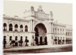 Palais de l'Industrie at the time of the 1855 Exposition Universelle in Paris France by Édouard Denis Baldus