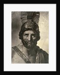 Portrait painting of Leonidas, King of Sparta by Eduard Isaac Asser
