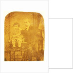 Self-portrait with his son Louis by Eduard Isaac Asser