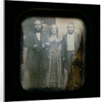 Portrait of Euphrosine Asser Oppenheim and two of her brothers by Eduard Isaac Asser